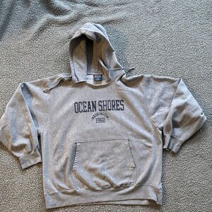 MV Sport Heather Gray Pro-Weave Hoodie